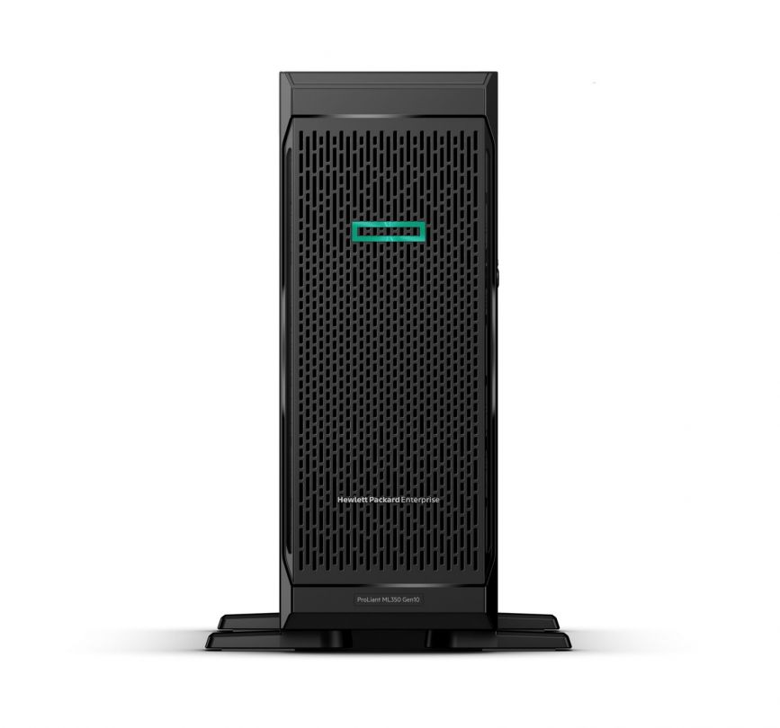 Server HPE ProLiant ML350 Gen10 Tower Intel Xeon Bronze 3206R, 8C / 8T, 1.9 GHz base, 11 MB cache, 85 W, 16 GB DDR4, Fara HDD, 4 x LFF, 500 W_2