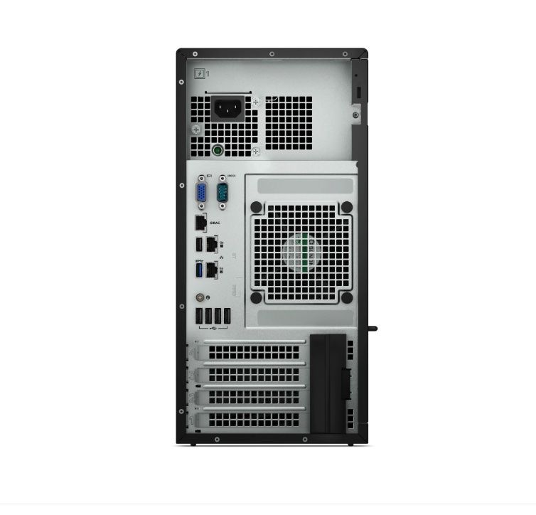 Dell PowerEdge T150 Tower Server,Intel Xeon E-2314 2.8GHz(4C/4T),16GB UDIMM 3200MT/s,2x2TB HDD SATA 6Gbps 7.2K Cabled HDD,(4x3.5