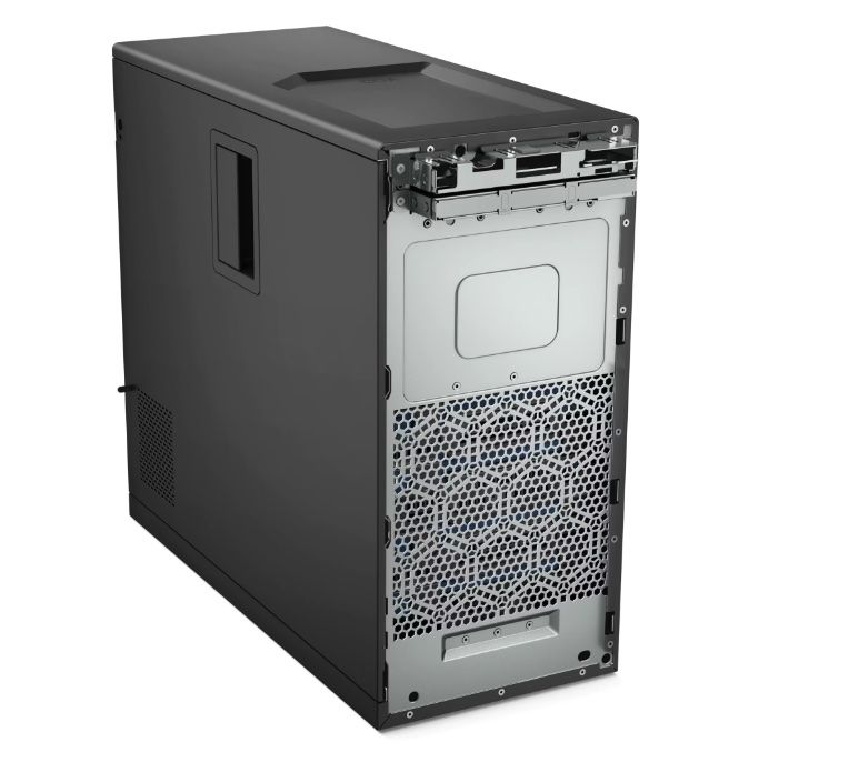 Dell PowerEdge T150 Tower Server,Intel Xeon E-2314 2.8GHz(4C/4T),16GB UDIMM 3200MT/s,2x4TB HDD SATA 6Gbps 7.2K Cabled HDD,(4x3.5