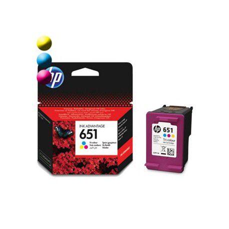 HP C2P11AEBHK Cerneala HP 651 Color_3