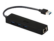 ITEC U3GL3SLIM i-tec USB 3.0 Metal HUB 3 Port cu Adaptor Gigabit Ethernet_1