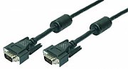 CABLU video LOGILINK, VGA (T) la VGA (T), 3m, dublu ecranat, negru,  CV0002  (include TV 0.75 lei)