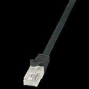 PATCH CORD UTP LOGILINK Cat5e, cupru-aluminiu, 7.5 m, negru, AWG26, 