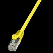 PATCH CORD FTP LOGILINK Cat5e, cupru-aluminiu, 7.5 m, galben, AWG26, ecranat 