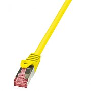 PATCH CORD S/FTP LOGILINK Cat6, LSZH, cupru, 5 m, galben, AWG27, dublu ecranat 