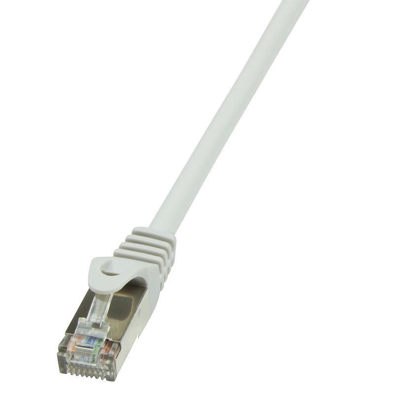 PATCH CORD FTP LOGILINK Cat6, cupru-aluminiu, 0.25 m, gri, AWG26, ecranat  CP2012S  (include TV 0.06 lei)