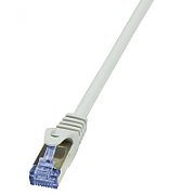 PATCH CORD S/FTP LOGILINK Cat6a, LSZH, cupru, 2 m, gri, AWG26, dublu ecranat 