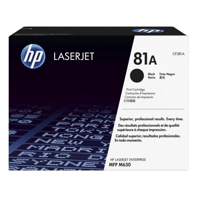 HP CF281A Toner HP 81A Black MFP M630_2