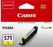 Cartus cerneala Canon CLI-571Y, yellow, capacitate 7ml, pentru Canon Pixma MG6850/MG6851, Canon Pixma MG5750/MG5751, Canon Pixma MG7750/MG7751/MG7752._1