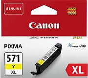 Cartus cerneala Canon CLI-571XL, yellow, capacitate 11ml, pentru Canon Pixma MG6850/MG6851, Canon Pixma MG5750/MG5751, Canon Pixma MG7750/MG7751/MG7752._1