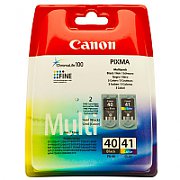 Cartus cerneala Canon PG-40 + CL-41, multipack (black, color), Canon Pixma IP1200, Pixma IP1300, Pixma IP1600, Pixma IP1700, Pixma IP1800, Pixma IP1900, Pixma IP2200, Pixma IP2500, Pixma IP2600, Pixma MP140, Pixma MP150, Pixma MP160, Pixma MP170, Pixma MP180, Pixma MP190, Pixma MP210, Pixma MP220_1