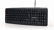 Gembird KB-U-103-RU keyboard USB QWERTY English,Russian Black_4