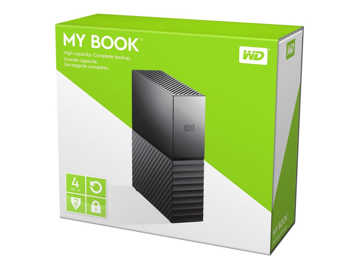 HDD extern WD My Book V3, 4TB, 3.5 , USB 3.0, Negru