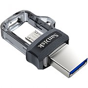 Sandisk Ultra Dual m3.0 USB flash drive 32 GB USB Type-A / Micro-USB 3.2 Gen 1 (3.1 Gen 1) Black,Silver,Transparent_1