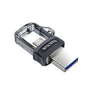 Sandisk Ultra Dual m3.0 USB flash drive 64 GB USB Type-A / Micro-USB 3.2 Gen 1 (3.1 Gen 1) Black,Silver,Transparent_1