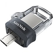 Sandisk Ultra Dual m3.0 USB flash drive 64 GB USB Type-A / Micro-USB 3.2 Gen 1 (3.1 Gen 1) Black,Silver,Transparent_2