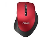 ASUS Optical Mouse WT425 Wireless, 1600dpi, 6 butons, 65g, 104x68x40mm, Silent mouse click design, for right hand, Red_1