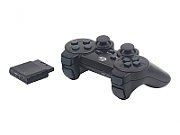 GAMEPAD wireless GEMBIRD, PC | PS2 | PS3, 2.4 GHz, negru, 