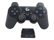 GAMEPAD wireless GEMBIRD, PC | PS2 | PS3, 2.4 GHz, negru, 