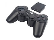 GAMEPAD wireless GEMBIRD, PC | PS2 | PS3, 2.4 GHz, negru, 