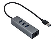 ITEC U3METALG3HUB i-tec USB 3.0 Metal 3 port HUB Gigabit Ethernet 1x USB 3.0 to RJ-45 3x USB 3.0_2