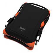 HDD extern portabil Silicon Power Armor A30 2TB, Anti-shock, USB 3.0, Negru