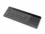 Natec Wireless Keyboard TURBOT with touchpad for SMART TV,X-Scissors, black_1