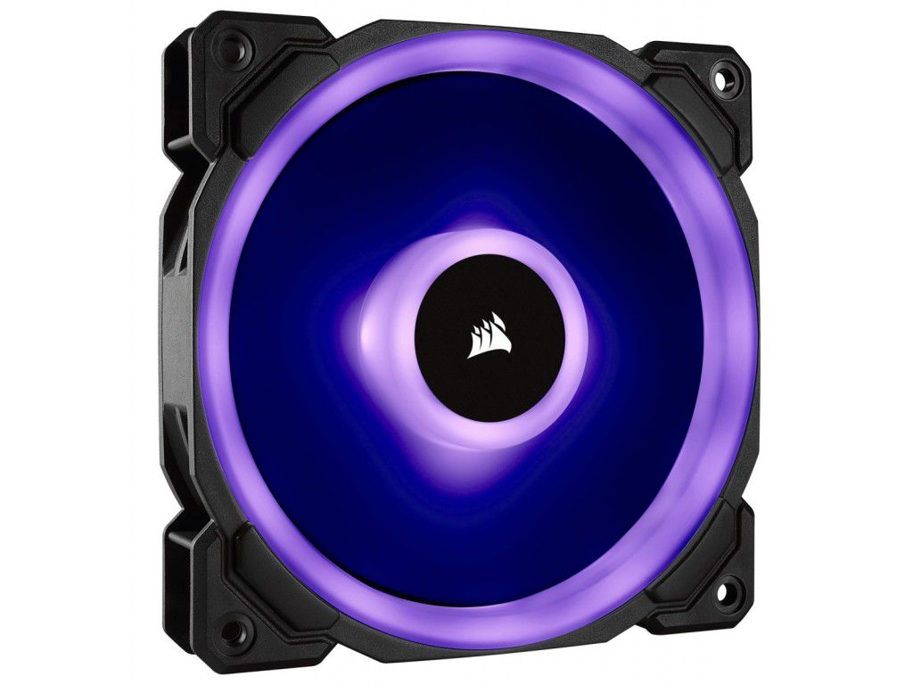 CORSAIR Fan LL120 RGB 120mm Dual Light Loop RGB LED PWM Fan 3 pack with Lighting Node Pro_5