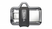 Sandisk Ultra Dual m3.0 USB flash drive 256 GB USB Type-A / Micro-USB 3.2 Gen 1 (3.1 Gen 1) Black,Silver,Transparent_1