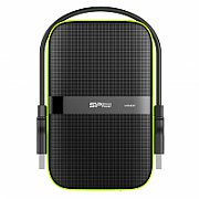 HDD extern portabil Silicon Power Armor A60, 2TB Shockproof/Water-resistant, USB 3.0, Negru