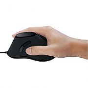 MOUSE Logilink, PC sau NB, cu fir, USB, optic, 1000 dpi, butoane/scroll 5/1, ergonomic, negru, 