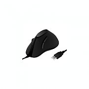 MOUSE Logilink, PC sau NB, cu fir, USB, optic, 1000 dpi, butoane/scroll 5/1, ergonomic, negru, 