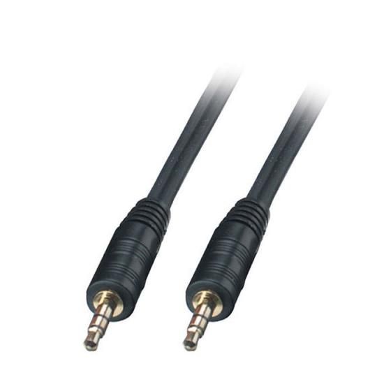 CABLU audio LOGILINK stereo (3.5 mm jack T/T), 2m, negru 