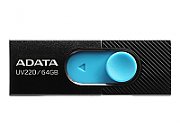 ADATA AUV220-64G-RBKBL Adata Flash Drive UV220, 64GB, USB 2.0, black and blue_1