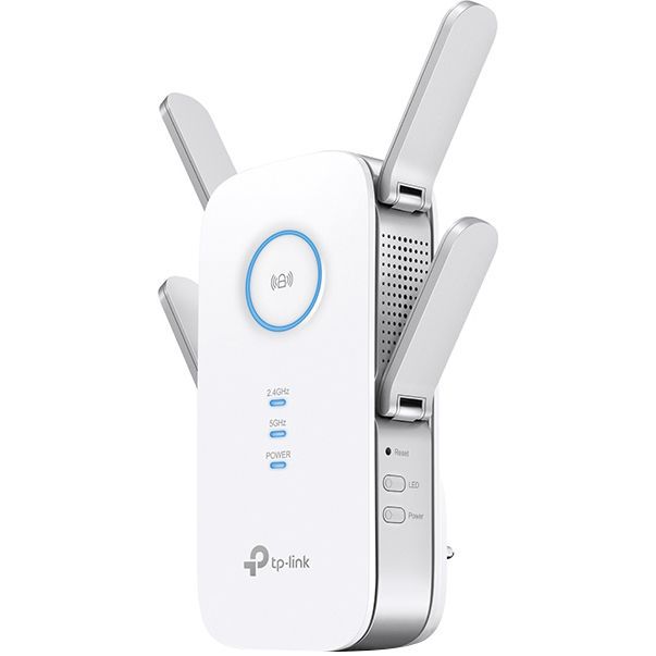 TP-link AC2600 Wi-Fi Range Extender, RE650, IEEE802.11ac, IEEE 802.11n, IEEE 802.11g, IEEE 802.11b, IEEE 802.11a, 1* 10/100/1000M Ethernet Port (RJ45), 4* external antenna, 2.4GHz & 5GHz(11ac), 5GHz:Up to 1733Mbps, 2.4GHz:Up to 800Mpbs, 12W （max power consumption）_2