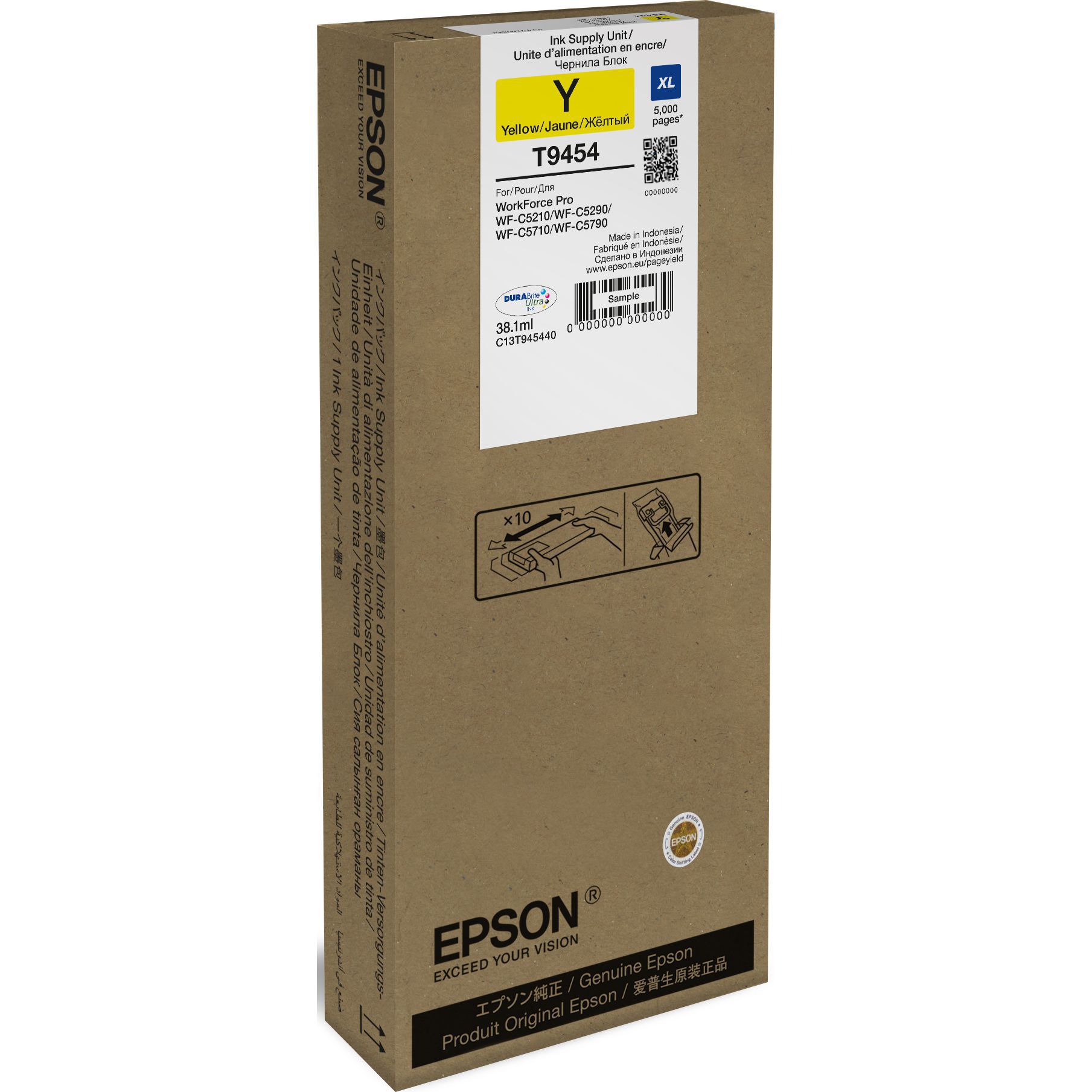 EPSON C13T945440 Epson Cerneala Cartridge XL yellow WF-C5xxx Series_2