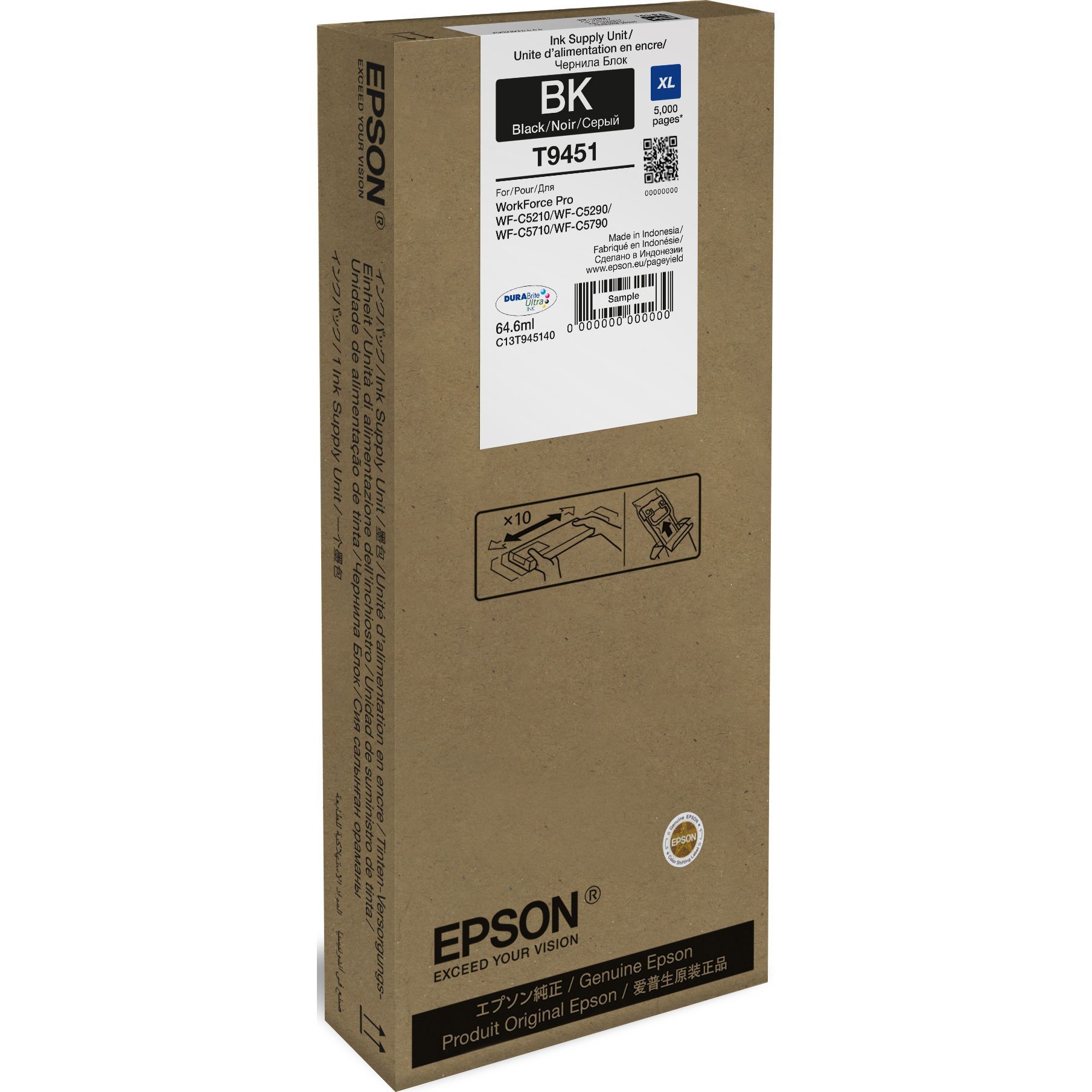 EPSON C13T945140 Epson Cerneala Cartridge XL black WF-C5xxx Series_4