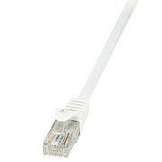 PATCH CORD UTP LOGILINK Cat6, cupru-aluminiu, 1.5 m, alb, AWG24, 