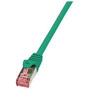 PATCH CORD S/FTP LOGILINK Cat6, LSZH, cupru, 1.5 m, verde, AWG27, dublu ecranat 