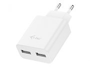 ITEC CHARGER2A4W i-tec USB Power Charger 2-Port 2.4A White 2x USB Port DC 5V max. 2.4A_2