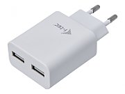 ITEC CHARGER2A4W i-tec USB Power Charger 2-Port 2.4A White 2x USB Port DC 5V max. 2.4A_3