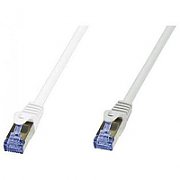 PATCH CORD S/FTP LOGILINK Cat6a, LSZH, cupru, 1.5 m, albastru, AWG26, dublu ecranat 