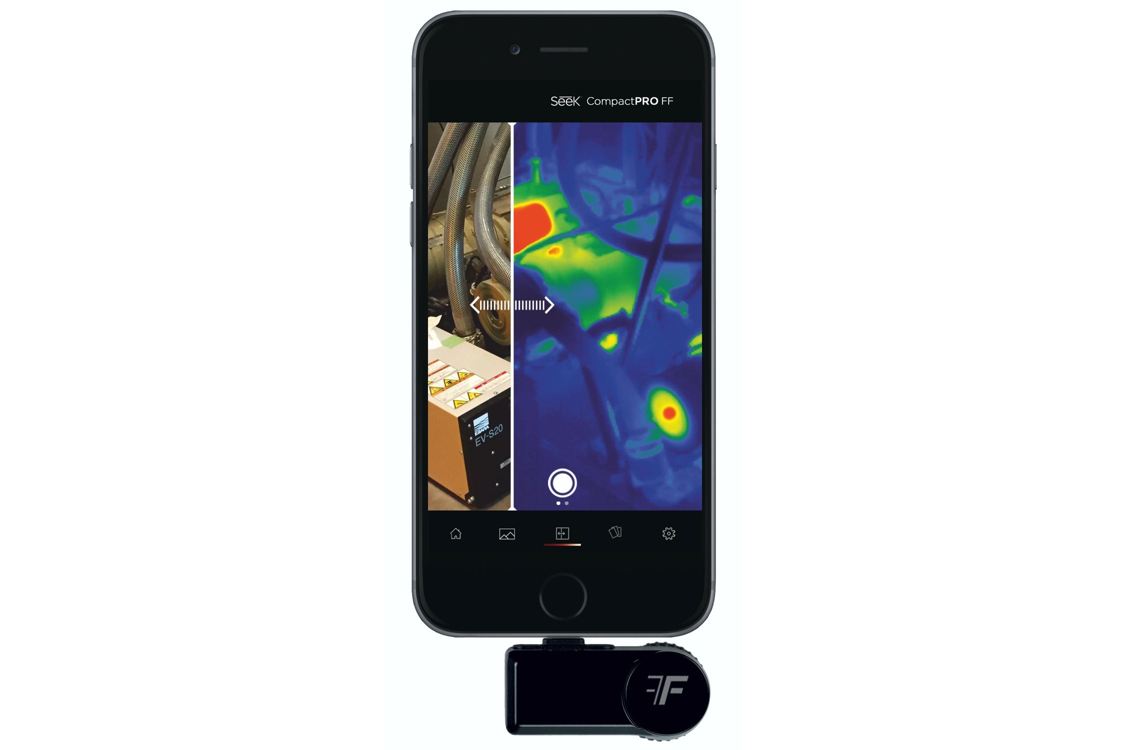 Seek Thermal Compact Pro FF iOS Thermal imaging camera LQ-EAAX_16