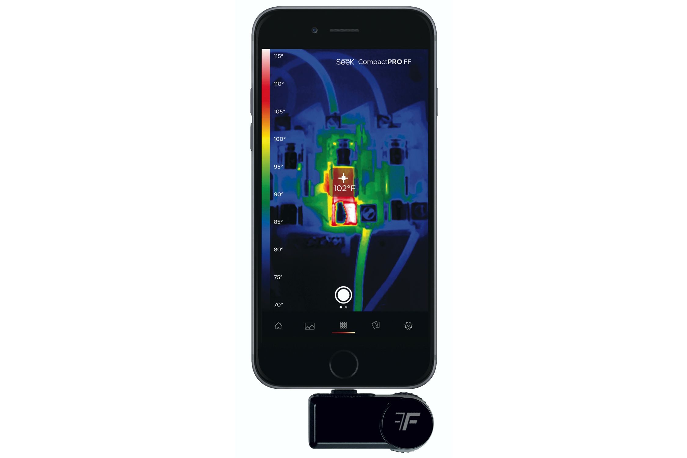 Seek Thermal Compact Pro FF iOS Thermal imaging camera LQ-EAAX_6