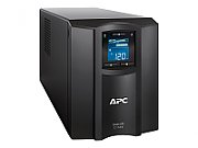 UPS APC SMC1500IC, 1500 VA, 900 W, cu management, line-interactive, 8x C13, 1x C14, 1x RJ45, 1x USB, 24V Baterie cu plăci de plumb şi acid, LCD, Tower, Negru 