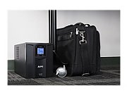 UPS APC SMC1500IC, 1500 VA, 900 W, cu management, line-interactive, 8x C13, 1x C14, 1x RJ45, 1x USB, 24V Baterie cu plăci de plumb şi acid, LCD, Tower, Negru 