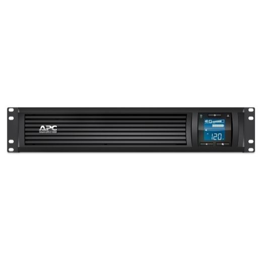 UPS SMC1000I-2UC, 1000 VA, 600 W, line-interactive, 4x C13, 1x C14, 1x RJ45, 1x USB, Baterie cu plăci de plumb şi acid, Rack 2U, Negru 