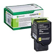 Toner Lexmark C242XY0, yellow, 3.5k, Return programme C2425dw / C2535dw / MC2425adw / MC2535adwe / MC2640adwe_1