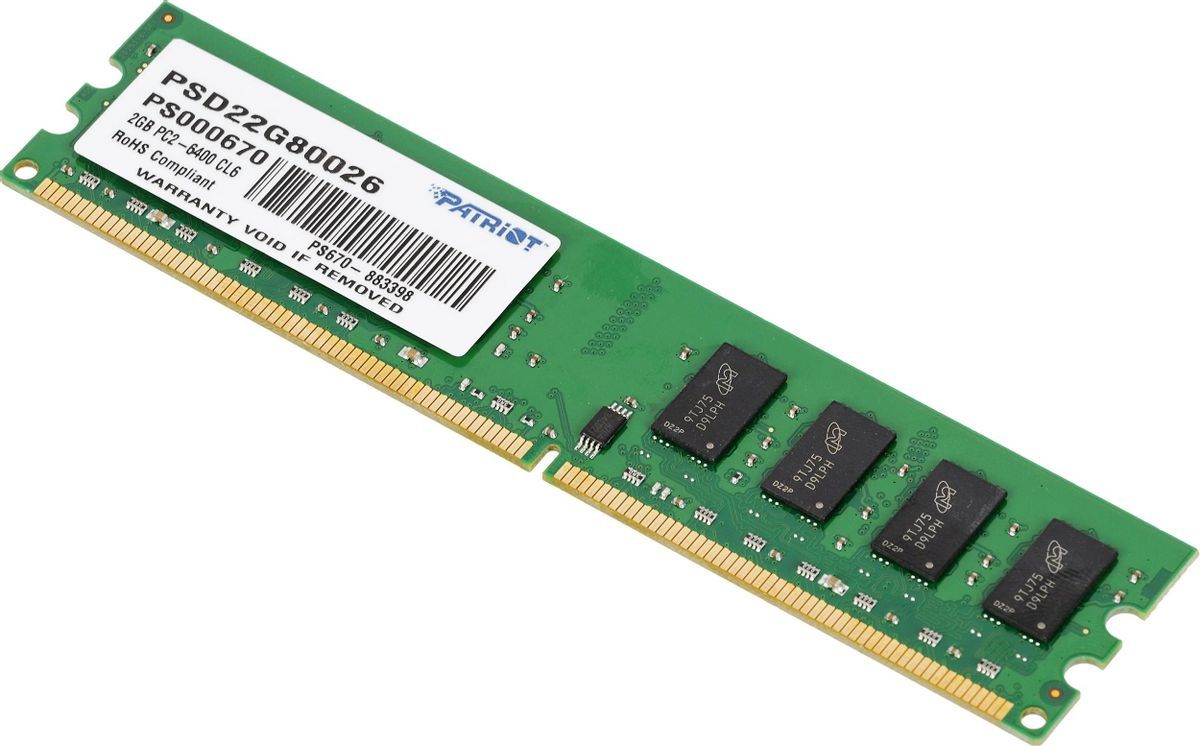 Patriot Memory 2GB PC2-6400 memory module DDR2 800 MHz_3