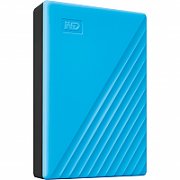 HDD extern WD My Passport 4TB, 2.5 , USB 3.2 Gen1, Albastru